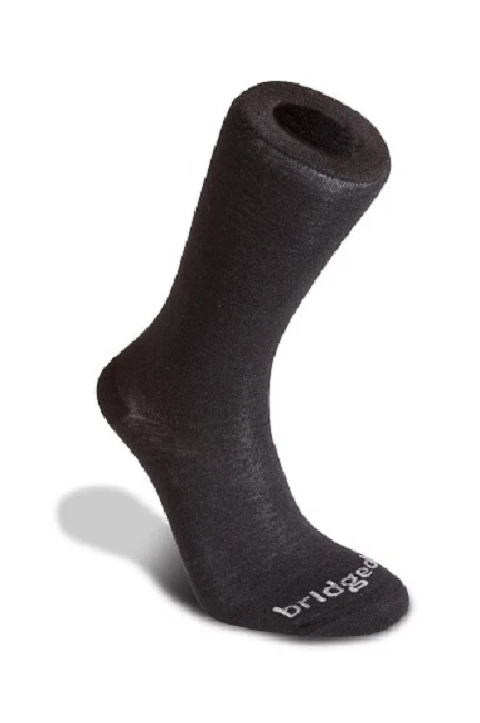 Bridgedale Coolmax Everyday Outdoors Walking Liner Socks (2 Pair Pack) - Black